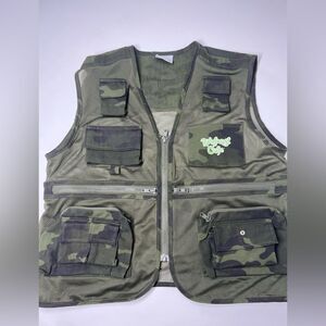 Green Jr Ranger T-Rex Wild Vest Kids size XL